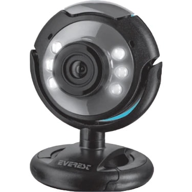 Everest SC-824 300K 480P USB Mikrofonlu LED