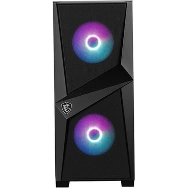 MSI MAG FORGE 100R Temperli Cam 2x A-RGB Fan 1x 120mm Fan ATX Gaming Bilgisayar