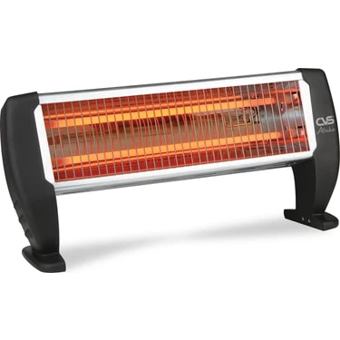 CVS Atrika 1200 W Quartz Çubuklu Elektrikli Isıtıcı – Ev ve Ofis Kullanımına Uygun, Eliptik
