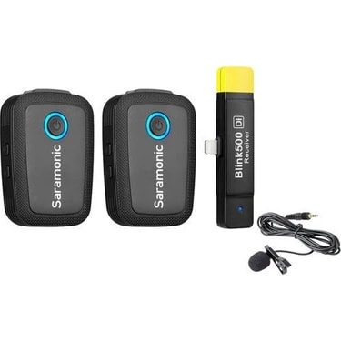 Saramonic Blink 500 B4 Ios Cihazları Için 2 Kişilik Kablosuz Yaka Mikrofonu