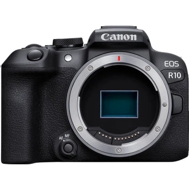 Canon Eos R10 Aynasız Fotoğraf Makinesi 24.2 MP 4K Video Siyah Renkli