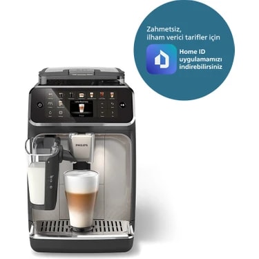 Philips 5500 Serisi LatteGo Tam Otomatik Espresso Makinesi 20 Sıcak ve Soğuk İçecek, SilentBrew,