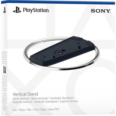 Sony PS5 Vertical Dikey Stand Orijinal Yükseltici Playstation 5 Slim Uyumlu Mat