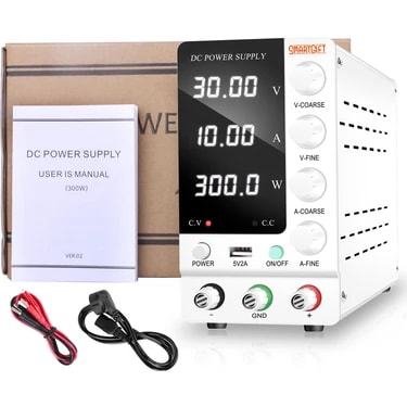 Smartgift 0-30V/10A Ayarlı Dc Güç Kaynağı Voltaj Regülatörü Power Supply -