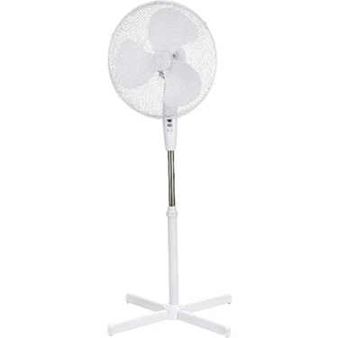 Opp 45 Watt Beyaz Ayaklı Vantilatör 40 cm Geniş Salınım Açısı ile Yüksek Performans