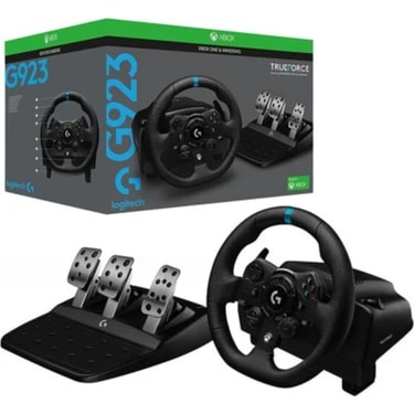 Logitech G G923 Xbox Tüm Modeller ve Pc Bilgisayar Uyumlu Yarış Direksiyon Driving