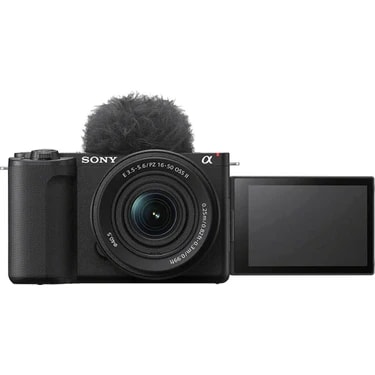 Sony ZV-E10 II Vlog Kamerası Gövde + 16-50 mm Motorlu Zum Lens 4K Çözünürlük ile
