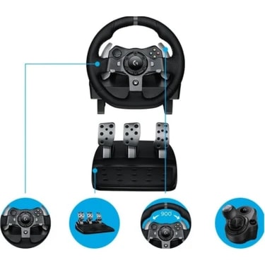 Logitech G920 Direksiyon Driving Force - Yarış Direksiyon - Xbox