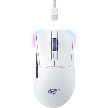 Havit Gamenote MS966WB Profesyonel Rgb Wireless Gaming Oyuncu Mouse 4