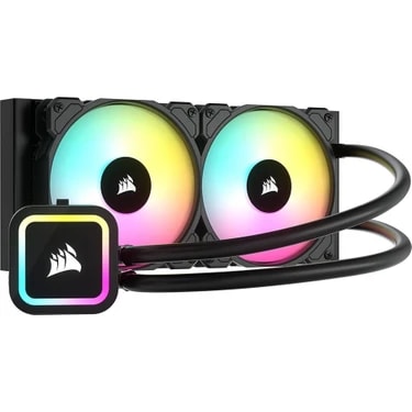 Corsaır Icue H100X Rgb Fanlı 240MM Amd/ıntel Uyumlu CW-9060065-WW2 Işlemci Sıvı