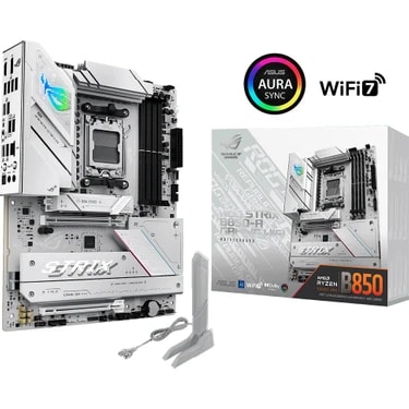 ASUS ROG STRIX B850-A GAMING WIFI AMD B850 AM5 DDR5 8000 DP HDMI 4x M2 USB3.2 Gen 2x2 WiFi 7 + BT