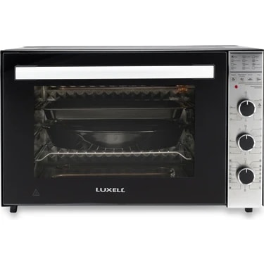 Luxell LX-9655 70 Litre 2500 Watt Inox Mini/Midi Fırın 15 Program ve Geniş Hacim