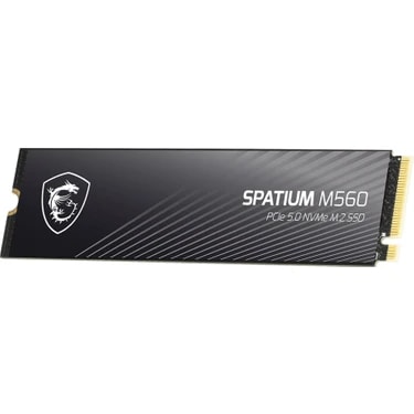 Msı SSD Spatıum M560 Pcıe 5.0 Nvme M.2 1tb R:10200