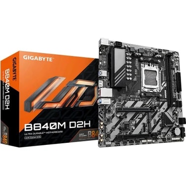 Gıgabyte B840M-D2H Amd B860M Soket Am5 Ddr5 7600MHZ(OC) M.2