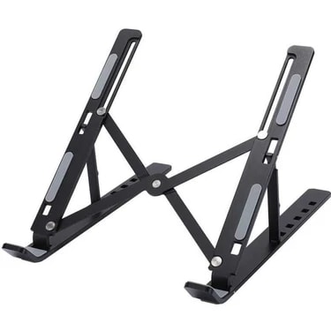Forzacase 7 Kademeli Plastik Portatif Macbook Notebook Laptop Standı Masaüstü Tutucu -