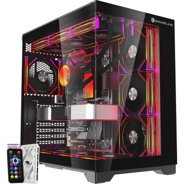 Gameline Grand Premium 7x ARGB Fan Kumandalı USB 3.0 Gaming Bilgisayar Kasası