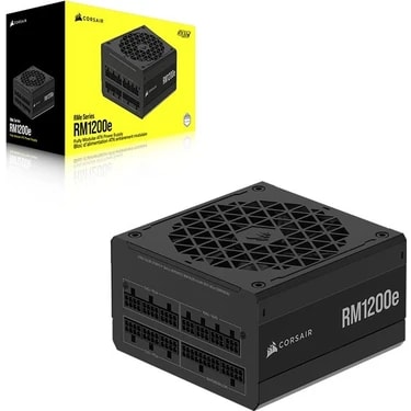 Corsaır Rme Series RM1200E 1200W 80PLUS Gold Pcıe 5.1 Tam Modular Atx 3.1 CP-9020258-EU Güç