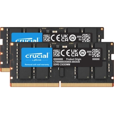 Crucial 32GB (2X16) 6400MHZ CL52 Ddr5 Dizüstü Bilgisayar Ram