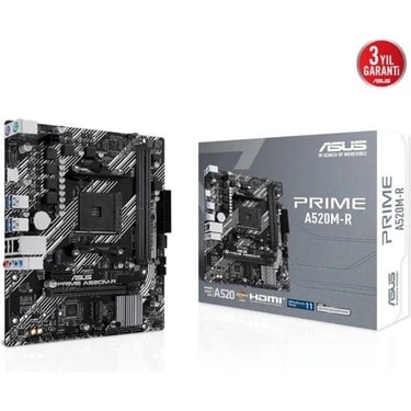 ASUS PRIME A520M-R AMD A520 AM4 DDR4 5100 HDMI M2 USB3.2