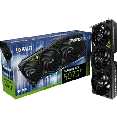 Palit RTX5070TI Gamingpro-S 16GB 256BIT Gddr7 Ekran Kartı