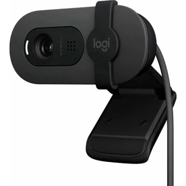 Logitech Logıtech 960-001585, Brıo V-U0072, Full Hd Dahili Mikrofonlu, Graphite