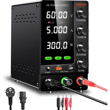 Smartgift 0-60V/5A Ayarlanabilir Dc Güç Kaynağı Voltaj Regülatörü Süper Model
