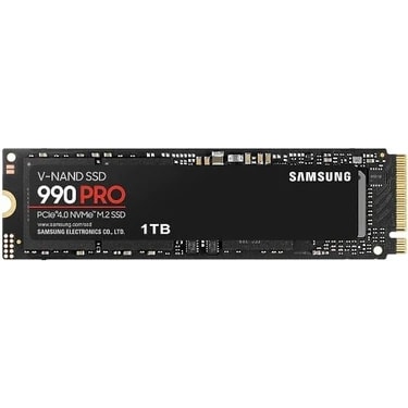 SAMSUNG 1TB 990 PRO NVMe2.0 Dahili SSD Siyah MZ-V9P1T0BW