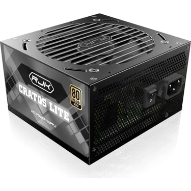 Raijintek Cratos Lite 850W 80+ Gold Atx 3.1 Pcıe 5.1 Siyah Güç Kaynağı