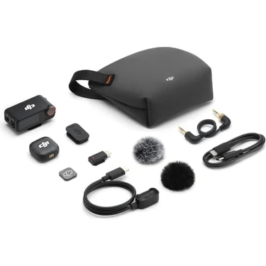 DJI Mic 3 Mikrofon Seti (1 TX + 1 RX) | DJI Türkiye Karacasulu Garantili