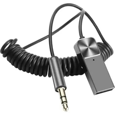 Matechno USB Aux Wireless Bluetooth Araç Kiti Bluetooth 5.1 Stereo Ses Alıcısı Aux 3.5 mm Bluetooth