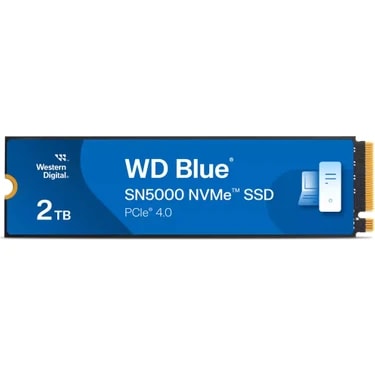 Wd Blue SN5000, WDS200T4B0E, 2tb, 5150/4850 Gen4, Nvme Pcıe M.2 2280,