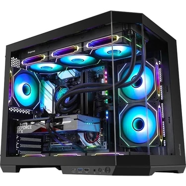 Segotep Lumi 3t Siyah 750W 80+ Bronze Pcıe 5.1 Midi Tower Kasa (6xargb