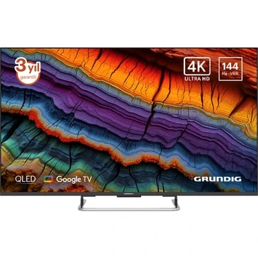 Grundig 55 GQ 800A 55" 139 Ekran Uydu Alıcılı 4K Ultra HD Google Smart QLED