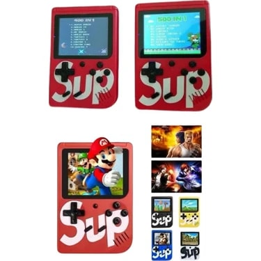 Sup Atari Retro 400 Mini Taşınabilir Oyun Konsolu Nostalji Oyunları ile Eğlenceli