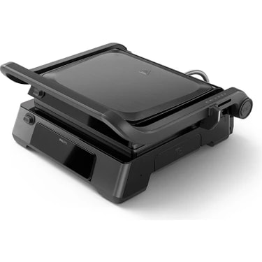 Philips 7000 Serisi Izgara ve Tost Makinesi, Hassas Dijital Kontrol, Izgara için Tam Açılır,