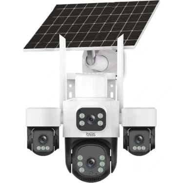 İnox Dijital INOX X14 4 Kameralı Çift Güneş Enerjili 3+3+3+3Mp Solar Kamera