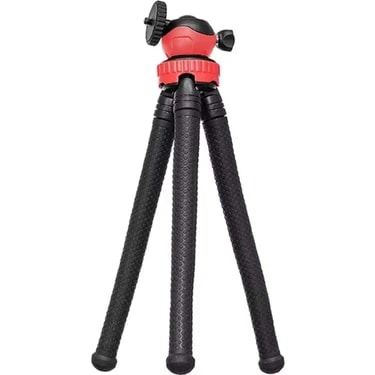 DP Esnek Ahtapot Tripod: Flexıble Masa Üstü Stand, Fotoğraf Makinesi ve Aksiyon Kamera