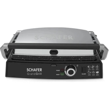 Schafer Grand Grill 6 Dilim 2000 W Izgara & Tost Makinesi -