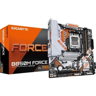 Gigabyte Gıgabyte B850M-FORCE-WF6E 9600MHZ Oc Ddr5 Am5 M.2 HDMI Dp Micro-Atx