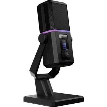 Rampage RA-MP75 CYCLONE Siyah RGB USB Ses Göstergeli Gaming Oyuncu Masaüstü Mikrofon Profesyonel