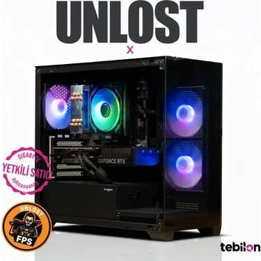 Tebilon UNLOST X-Amd Ryzen 7600-GIGABYTE B840M H-GIGABYTE GeForce RTX 5070 12GB-16GB-1TB Ssd-Oem