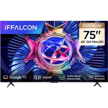 iFFALCON 75U95A 75'' 190 Ekran Uydu Alıcılı 4K Ultra HD Google MiniLED