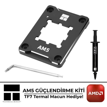 Thermalright AMD AM5 işlemciler için Güçlendirme Kiti (TF7 Termal Macun Dahildir) (ASF AM5