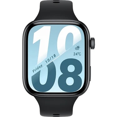 Honor Watch X5I 1,96 inç Ekranlı Akıllı Saat Siyah Bluetooth Bağlantı ve Spor Uyumlu Sağlık
