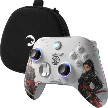 GamePower Force RGB Kablosuz Beyaz Gamepad (2.4G, Bluetooth,Kablolu) (PC