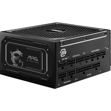 MSI 1000W MAG A1000GL ATX 3.1 PCIe 5.1 Güç Kaynağı 80+ Gold Oyun ve Profesyonel Kullanım