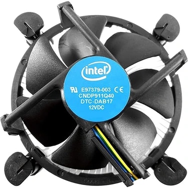 Intel Soket 1150/1151/1155 Pin Işlemci Fanı 100 mm Siyah Renk Özellikleriyle Güçlü