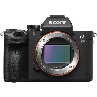 Sony A7 III Body - FullFrame Fotoğraf Makinesi 24.2 MP E-Mount Lens Uyumluluğu