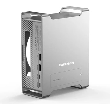 Codegen Mac Mini M4/m4 Pro 9 In 1 Type-C HDMI Nvme SSD Alüminyum Çevirici Stand Docking Station