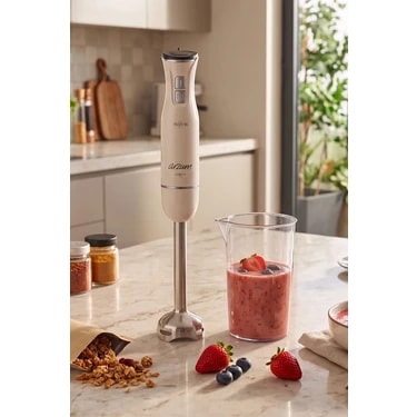 Arzum AR1139 Chefy El Blender 1500W, 2 Kademeli, Karıştırma Kabı,